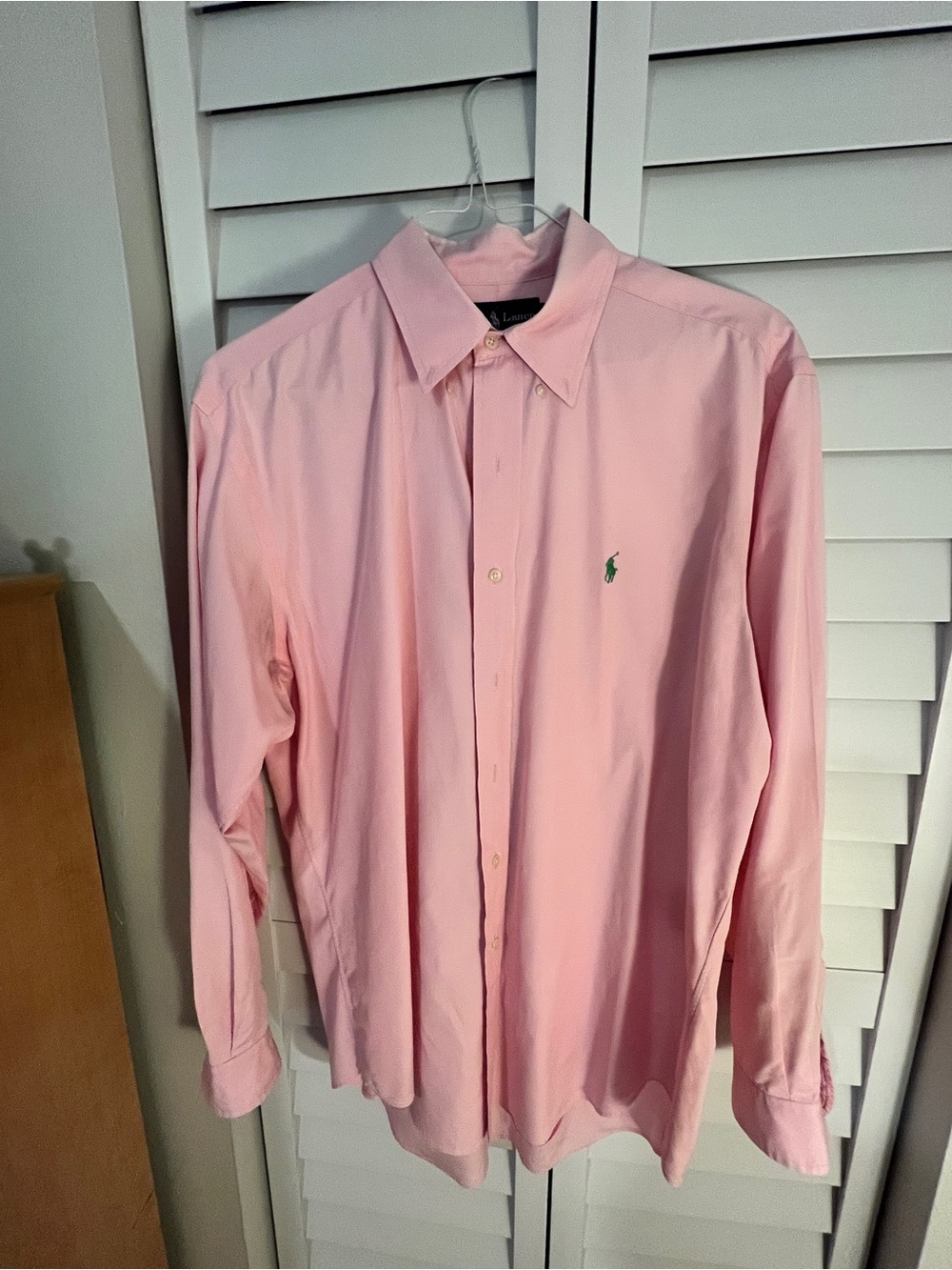 Ralph Lauren Light Pink Men's Button-Up Dress Shirt